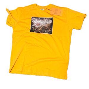 Yesterday Is Dead "Natures Greetings" T-Shirt 2XL NWT Yellow Yid Streetwear